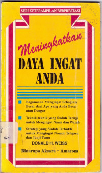 Meningkatkan Daya Ingat Anda