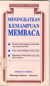 Meningkatkan Kemampuan Membaca