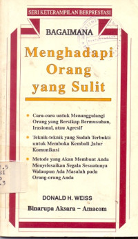Image of Menghadapi Orang yang Sulit